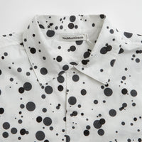 YMC Sidri Shirt in White and Black thumbnail