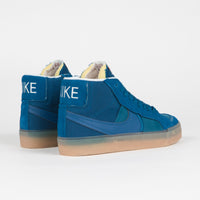 Nike SB Blazer Mid Premium Shoes - Green Abyss / Green Abyss - Phantom thumbnail