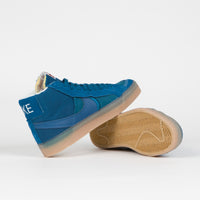 Nike SB Blazer Mid Premium Shoes - Green Abyss / Green Abyss - Phantom thumbnail