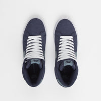 Nike SB Blazer Mid Shoes - Midnight Navy / Noise Aqua - Midnight Navy thumbnail