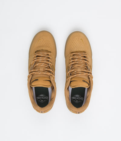 Nike SB Ishod Shoes in Flax and Wheat and Flax - Gum Light Brown