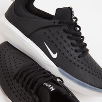 Nike SB Nyjah 3 Shoes in Black and White and Black - Summit White thumbnail