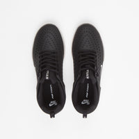 Nike SB Nyjah 3 Shoes in Black and White and Black - Summit White thumbnail
