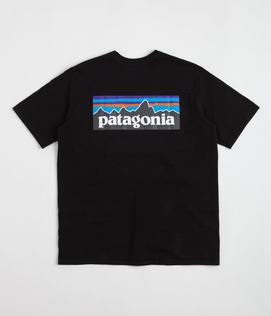 Patagonia P-6 Logo Responsibili-Tee T-Shirt - Black