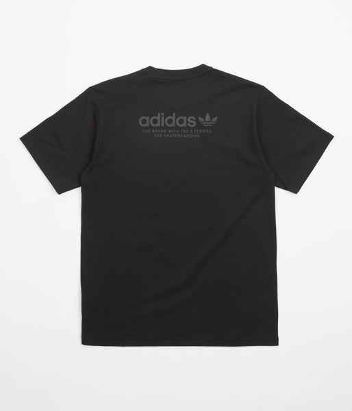 Adidas Logo T-Shirt Black Black Flatspot - Main Image