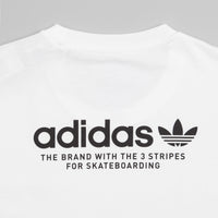 Adidas 4.0 Logo T-Shirt in White and Black / White thumbnail