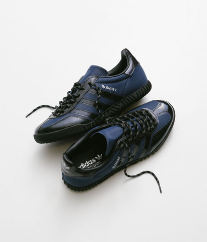 Adidas Blondey Gazelle Shoes - Mineral Blue / Core Black Adidas Blondey Gazelle Shoes - Mineral Blue / Core Black