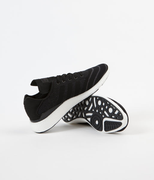 Adidas Busenitz Pure Boost Shoes Core Black Core Black White Flatspot