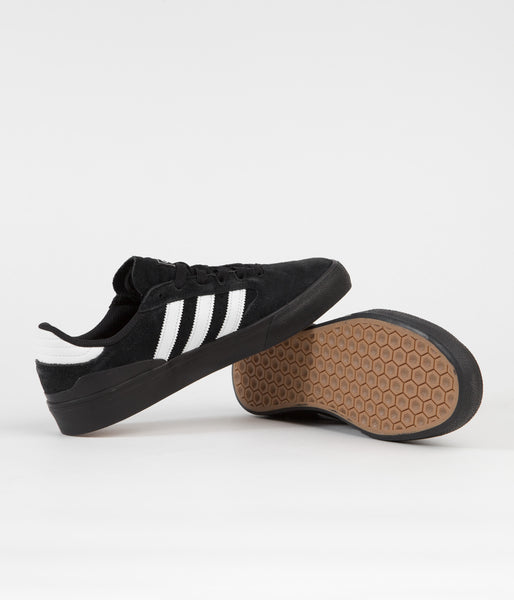 Adidas Busenitz Vulc II Shoes - Core Black / FTWR White / Gold Metalli