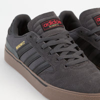 Adidas Busenitz Vulc II Shoes in Grey Six and Core Black / Gum5 thumbnail