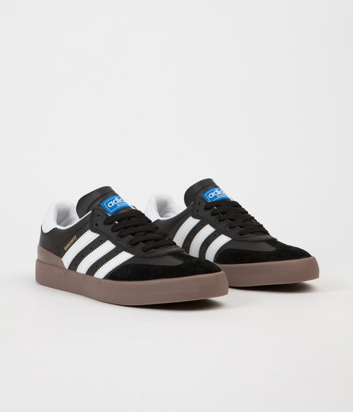 Adidas Busenitz Vulc RX Shoes Core Black White Gum5 Flatspot