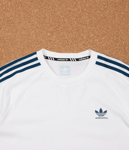 Adidas California T-Shirt White Blue Flatspot - Main Image
