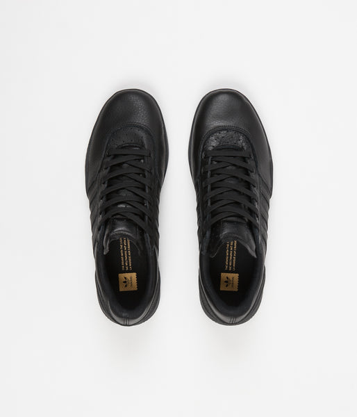 Adidas city cup black leather top