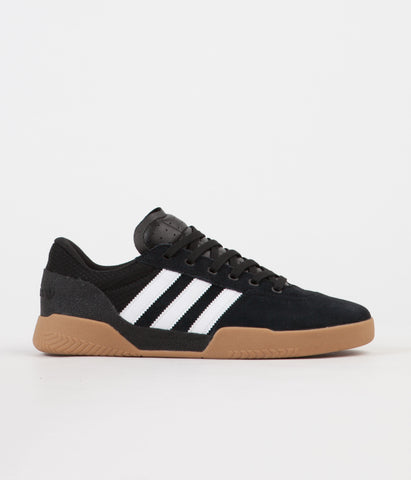 Adidas City Cup Shoes Core Black FTW White Gum4 Flatspot