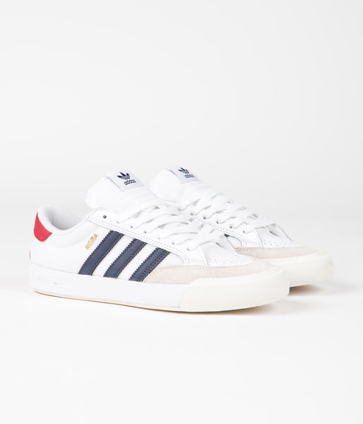 Adidas Nora Shoes FTWR White Shadow Navy Scarlet Flatspot