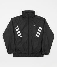 Adidas PB Workshop Windbreaker Jacket in Black and Grey 6 / White