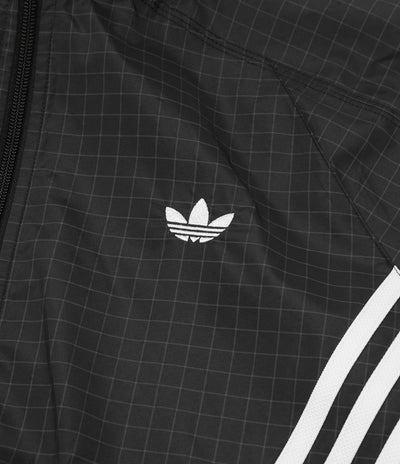 Adidas PB Workshop Windbreaker Jacket in Black and Grey 6 / White