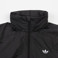 Adidas PB Workshop Windbreaker Jacket in Black and Grey 6 / White thumbnail