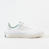 Adidas Puig Primeknit Primeblue Shoes in FTWR White and Hazy Emerald / Hazy Green thumbnail
