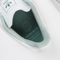 Adidas Puig Primeknit Primeblue Shoes in FTWR White and Hazy Emerald / Hazy Green thumbnail
