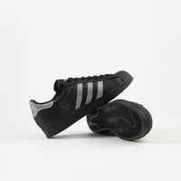 Adidas Superstar ADV 'Soto' Shoes in Core Black and Silver Metallic / Gold Metallic thumbnail