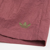 Adidas Wind Shorts - Quiet Crimson / Focus Olive thumbnail