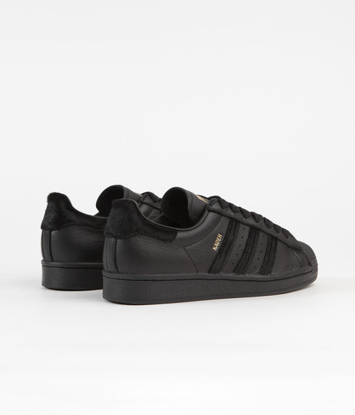 Adida black on sale shoes