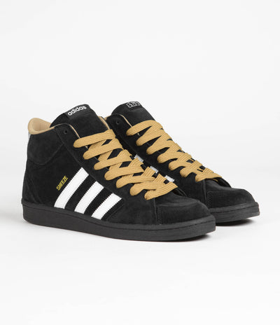 Adidas x Sneeze Superskate Shoes - Core Black / FTWR White / Golden Beige