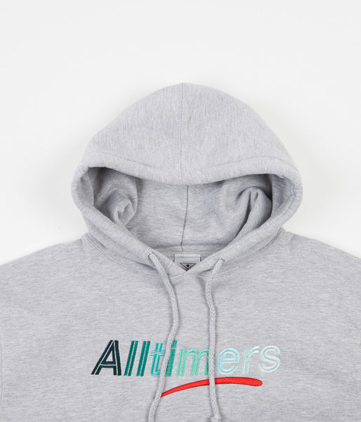 Alltimers Big Fader Hoodie - Heather Grey