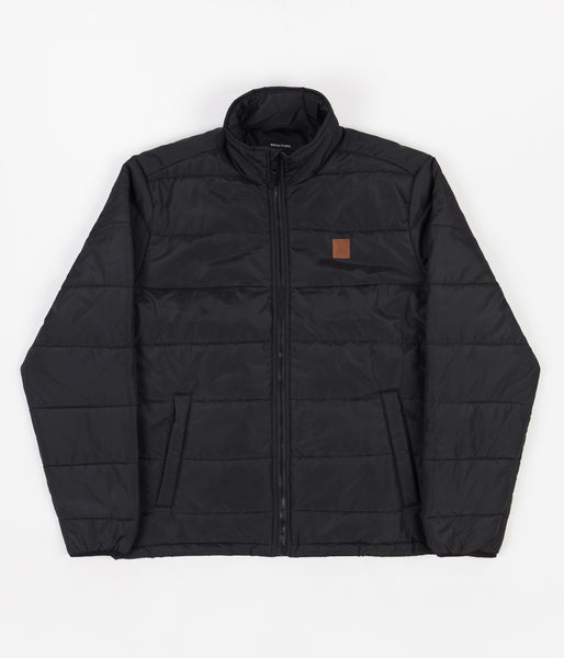 Brixton Cass Puffer Jacket Black Flatspot