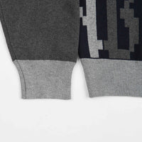 Bronze 56K Old E Crewneck Sweatshirt - Black / Grey thumbnail