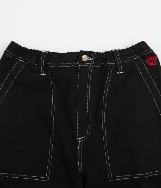 Bronze 56K Pitcrew Pants - Black | Flatspot