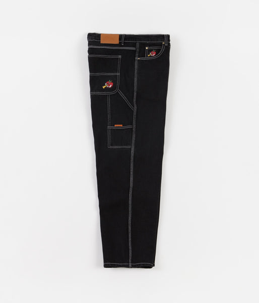 Butter Goods Apple Denim Pants Black Flatspot