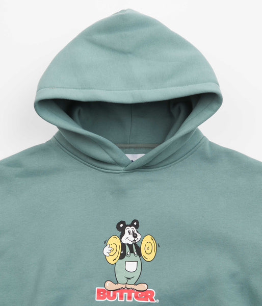 Butter Goods Cymbals Hoodie Teal Flatspot