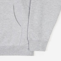 Butter Goods Flowers Classic Logo Pullover Hoodie in Heather Grey thumbnail