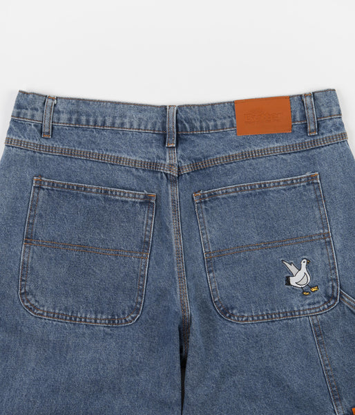 Butter Goods Gullwing Denim Pants Washed Indigo Flatspot