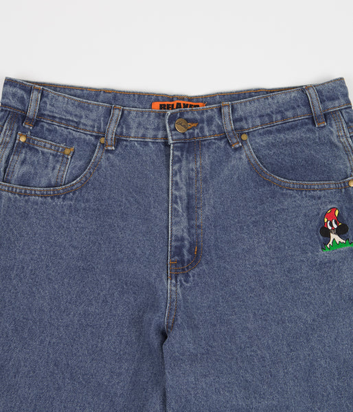 Butter Goods Mushroom Denim Pants Washed Indigo Flatspot