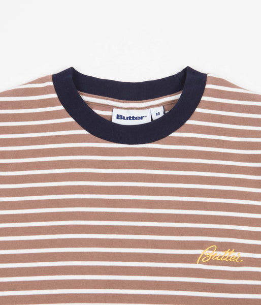GREEN BUTTER　Two-way Stripe Patch T-shirts Designer fashion, Seoul-fully created | W Concept