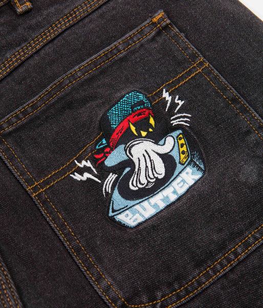 Butter Goods Spinner Jeans Faded Black Flatspot