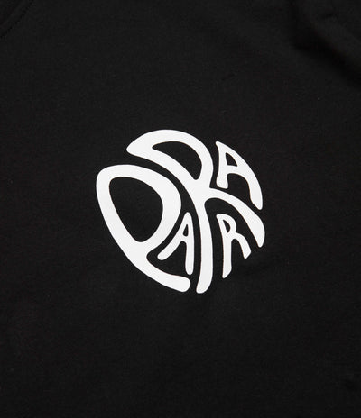 by Parra Circle Tweak Logo Long Sleeve T-Shirt in Black