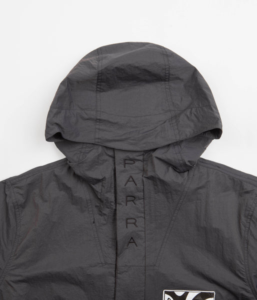Vans distorted off the wall black anorak jacket sale