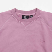 by Parra Logo Crewneck Sweatshirt in Lavender thumbnail