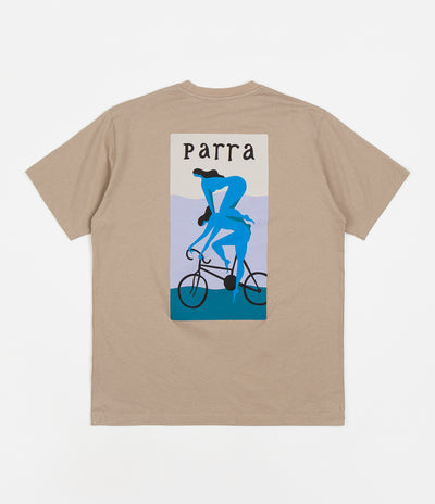 by Parra Spirits Of The Beach T-Shirt - Mushroom Brown