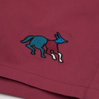 by Parra Anxious Dog Shorts - Wine thumbnail