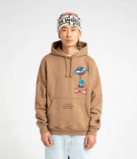 by Parra World Balance Hoodie in Camel