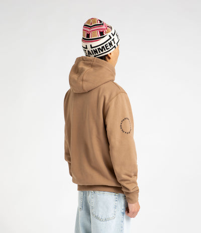 by Parra World Balance Hoodie in Camel