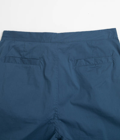 by Parra Zebra Striped P Shorts - Teal