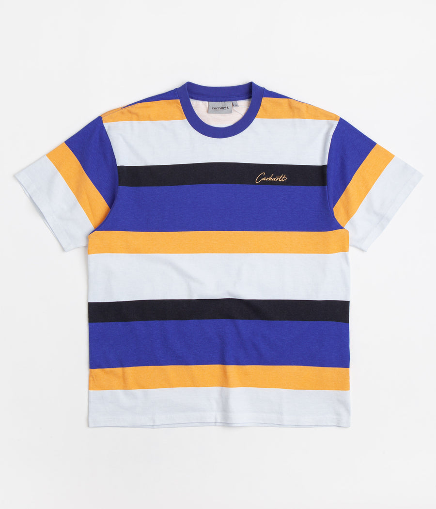 Carhartt Crouser T-Shirt - Crouser Stripe / Lazurite