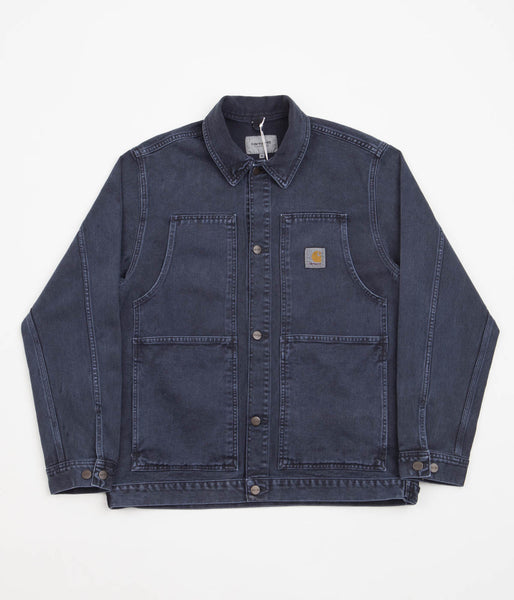ジャケット・アウター Carhartt Double Front Jacket - Dark Navy Carhartt Double Front Jacket - Dark Navy | Flatspot
