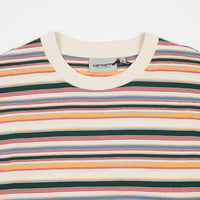 Carhartt Riggs T-Shirt in Riggs Stripe and Natural thumbnail
